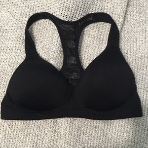 Black Sports Bra